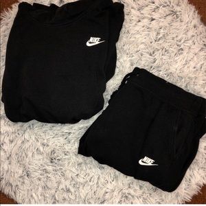 Nike 2 piece sweat suit